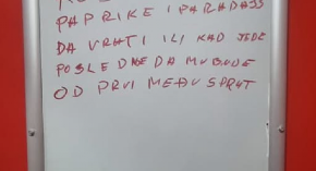 URNEBESNA PORUKA IZ LIFTA U VRANJU! Vlasnik od BESA zaboravio i NA GRAMATIKU! "Onom ko je uzeo kesu sa..."
