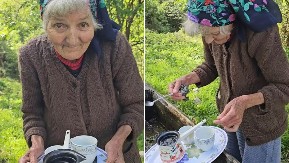 Baka Jela (78) živi sama u planini bez struje i vode: Jedem kad imam, niko mi ne dolazi, sa mačkom pričam