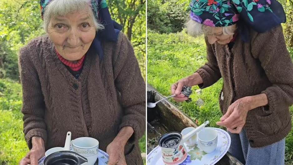 Baka Jela (78) živi sama u planini bez struje i vode: Jedem kad imam, niko mi ne dolazi, sa mačkom pričam