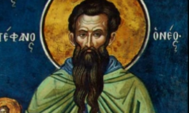 "OKOVAŠE GA U LANCE, NOGE ZABIŠE U KLADE JER JE BRANIO IKONE" Sutra slavimo ime Svetog Stefana Novog!