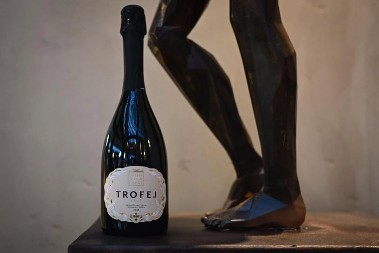 Svetlo žuta boja, kremasti ukus i postojani mehurići: Ovo je šampanjac na srpski način napravljen u Novom Slankamenu - penušavo vino Trofej iz atelja "Šapat" predstavljeno u Beoogradu